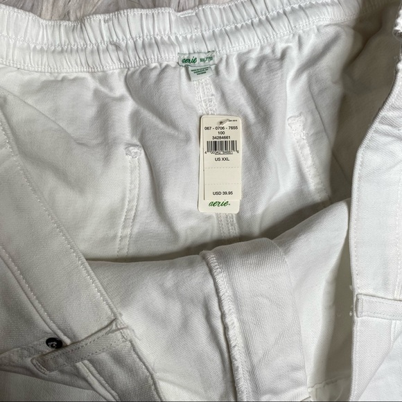 NWT Aerie Daydream Denim Shorts in White Size XXL - Picture 6 of 9